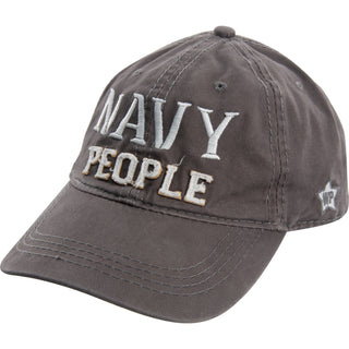 Custom People Dark Gray Adjustable Hat