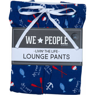 Lake Life Navy Unisex Lounge Pants