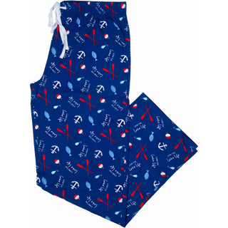 Lake Life Navy Unisex Lounge Pants