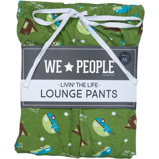 Camp Life XS Green Unisex Lounge Pants