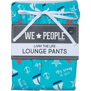 Beach Life Light Blue Unisex Lounge Pants