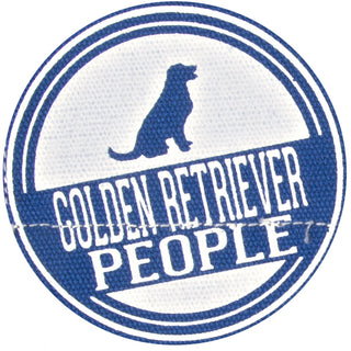 Best Golden Retriever 12" x 8" Canvas Slip on Pet Bandana