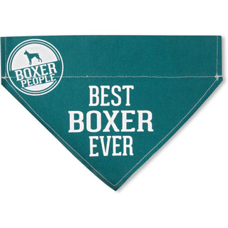 Best Boxer 12" x 8" Canvas Slip on Pet Bandana