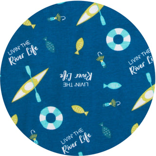 River Life XS Teal Unisex Lounge Pants