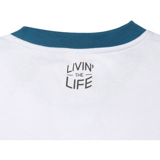 River Life White Unisex Crewneck Sweatshirt