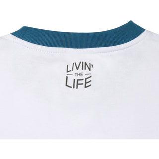 River Life S White Unisex Crewneck Sweatshirt