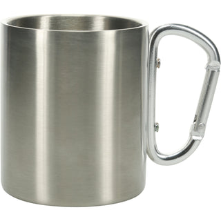 Beach 10 oz Stainless Steel Carabiner Mug