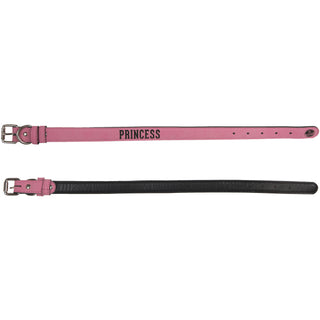 Princess 21" PU Leather Pet Collar