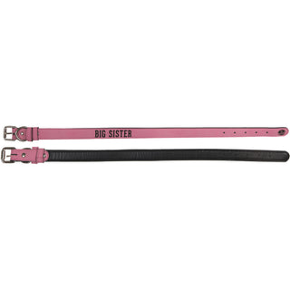 M/L Big Sister 21" PU Leather Pet Collar