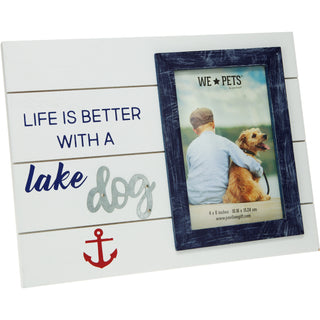 Lake Dog 10.5" x 8" Frame (Holds 6" x 4" Photo)