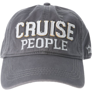 Cruise People Dark Gray Adjustable Hat