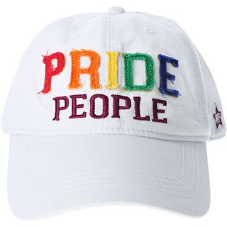 Pride People White Adjustable Hat