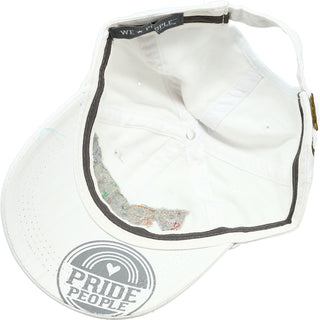 Pride People White Adjustable Hat