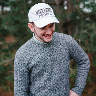 Weekend People White Adjustable Hat