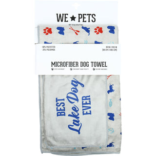 Lake Dog 39" x 19.5" Microfiber Dog Towel