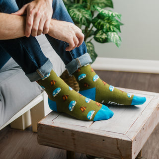 Camp Life S/M Unisex Socks