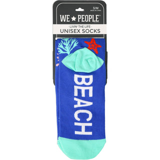 Beach Life S/M Unisex Socks