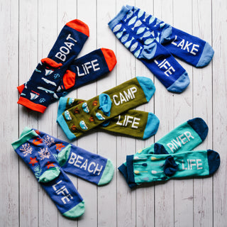Beach Life S/M Unisex Socks
