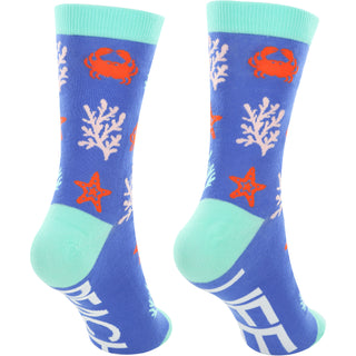 Beach Life S/M Unisex Socks