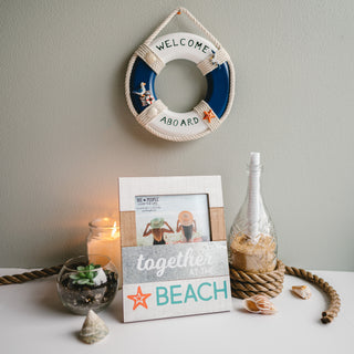 Beach 7.75" x 10" Frame (Holds 4" x 6" Photo)