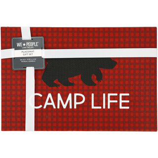 Camp Placemat Gift Set (4 - 17.75" x 11.75")