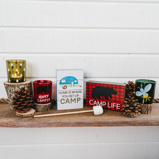 Camp 3 Assorted Votive Holders