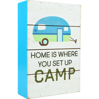 Home Camp 4" x 6" MDF Plaque