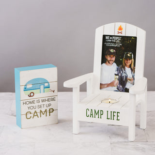 Home Camp 4" x 6" MDF Plaque