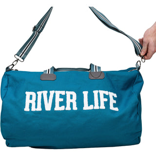 River Life 21.5" x 13" Canvas Duffle Bag