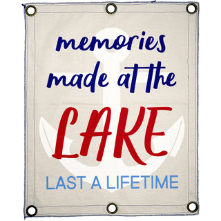 Lake Memories 24" x 30" Wall Banner