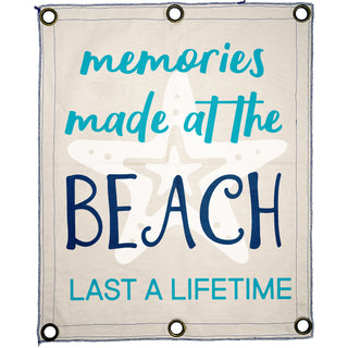 Beach Memories 24" x 30" Wall Banner