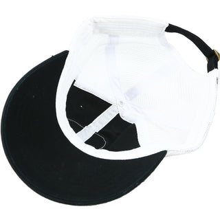 Soccer Life Black Adjustable Mesh Hat