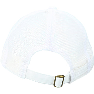 Golf Life White Adjustable Mesh Hat