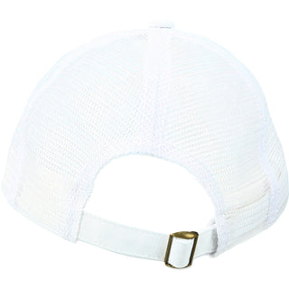 Golf Life White Adjustable Mesh Hat