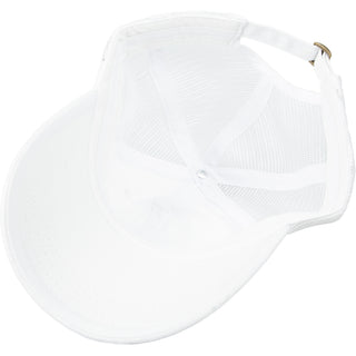 Golf Life White Adjustable Mesh Hat