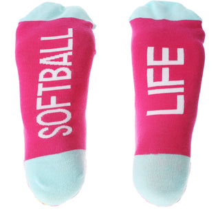 Softball Life S/M Unisex Socks