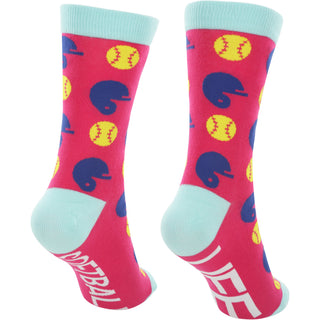 Softball Life S/M Unisex Socks