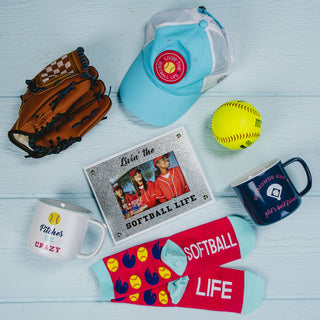 Softball Life S/M Unisex Socks