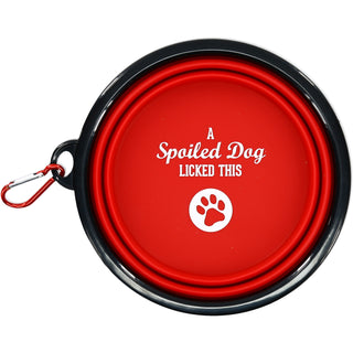 Spoiled Dog 7" Collapsible Silicone Pet Bowl