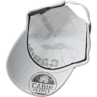 Cabin People Dark Gray Adjustable Hat