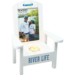 River Life Tealight Photo Frame (Holds 4" x 6" Photo)