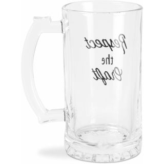 Respect 16 oz Beer Stein