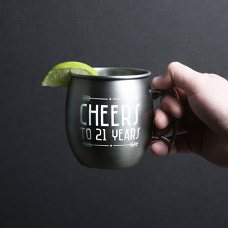 21 Years 20 oz Stainless Steel Moscow Mule