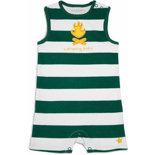 Camping Baby Boy Romper