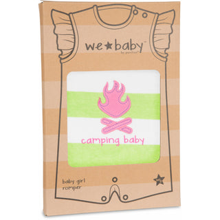Camping Baby 6-12 Month Girl Romper