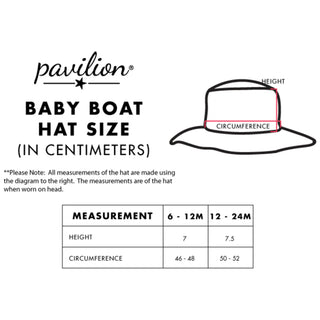 Country Baby 6-12 Month Girl Hat