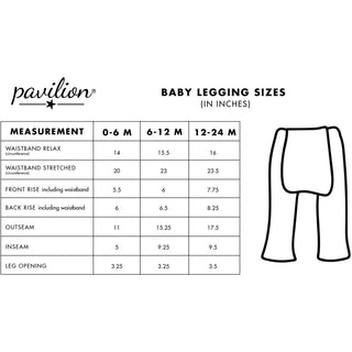 Beach Baby 6-12 Months Baby Leggings