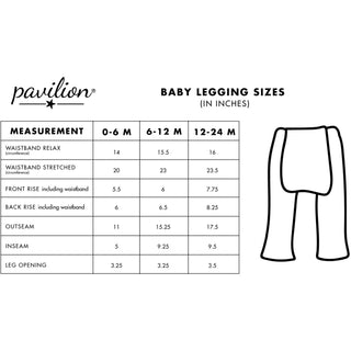 Camping Baby 6-12 Months Baby Leggings