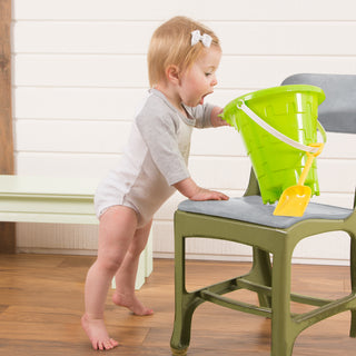 River Baby 12-24 Months 3/4 Length Heather Gray Sleeve Onesie