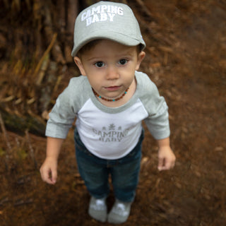 Camping Adjustable Toddler Hat (0-12 Months)